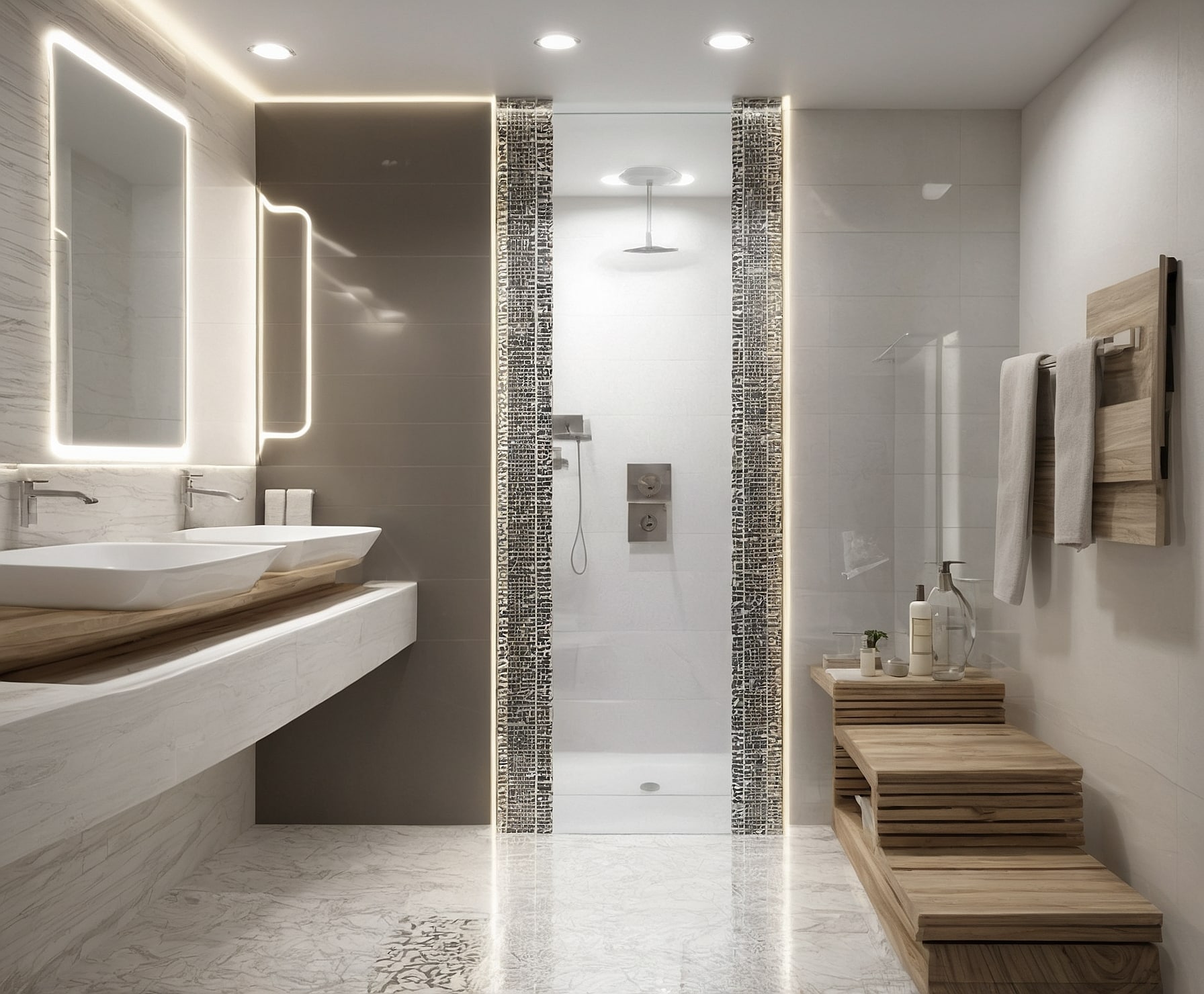 Renueva tu baño con un diseño moderno.